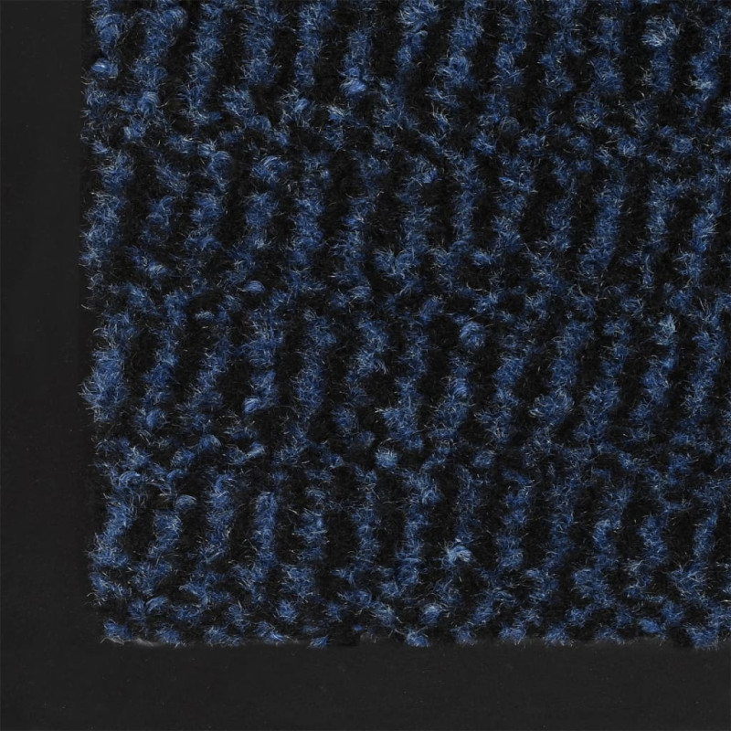 Produktbild för Dörrmatta tuftad 60x150 cm blå
