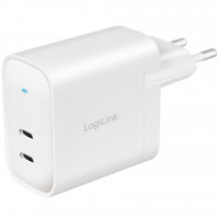 Produktbild för USB-laddare 2 x USB-C PD 40W GaN