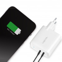 Produktbild för USB-laddare 2 x USB-C PD 65W GaN