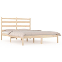 Produktbild för Sängram massiv furu 120x190 cm