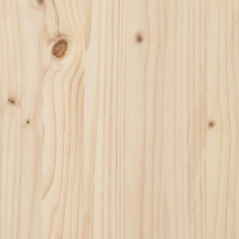 Produktbild för Sängram massivt trä 90x200 cm
