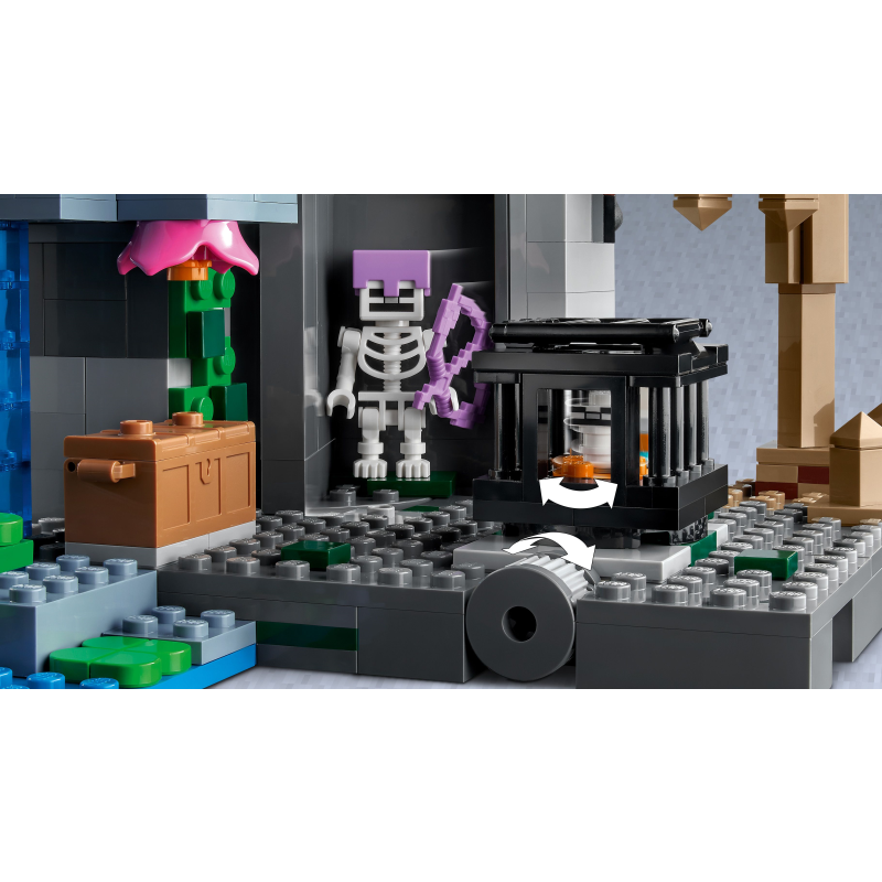 Produktbild för LEGO Minecraft Skelettgrottan