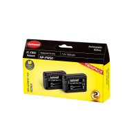 Produktbild för Hähnel Battery Sony HL-XW50 / NP-FW50 Twin Pack