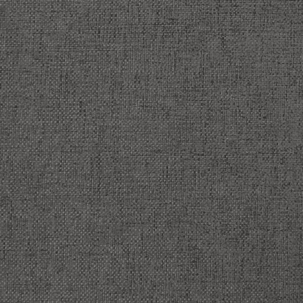 Produktbild för Fotpall mörkgrå 45x29,5x35 cm tyg och konstläder