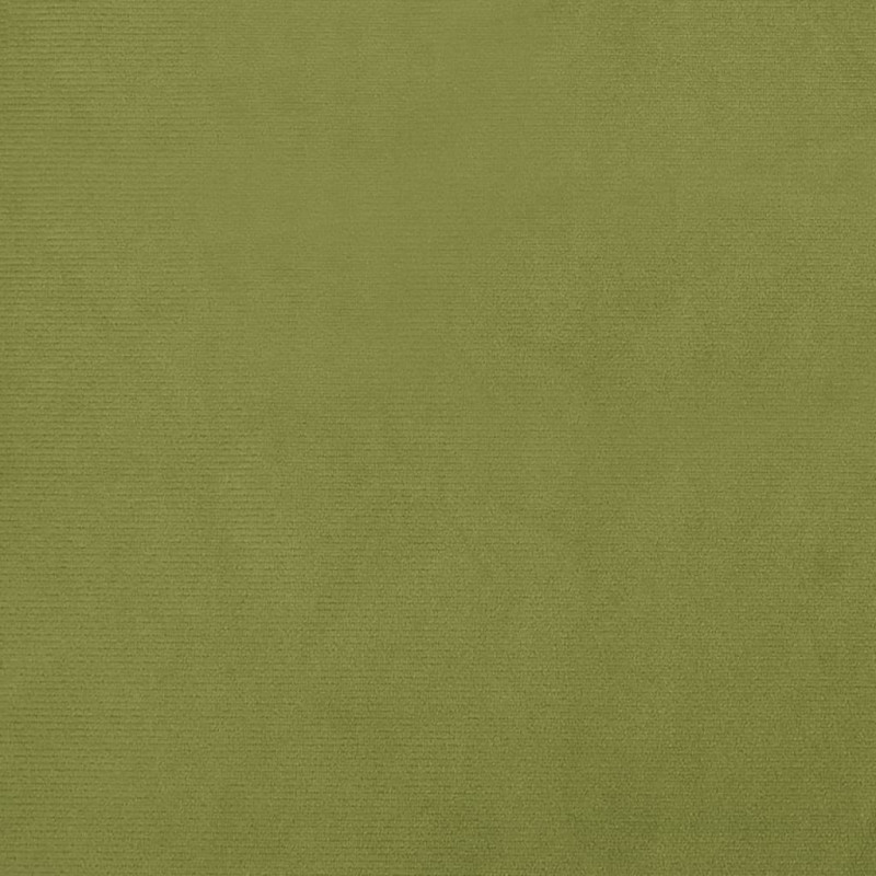 Produktbild för Fotpall ljusgrön 60x60x36 cm sammet