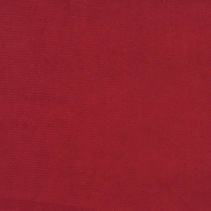 Produktbild för Fotpall vinröd 60x60x36 cm sammet