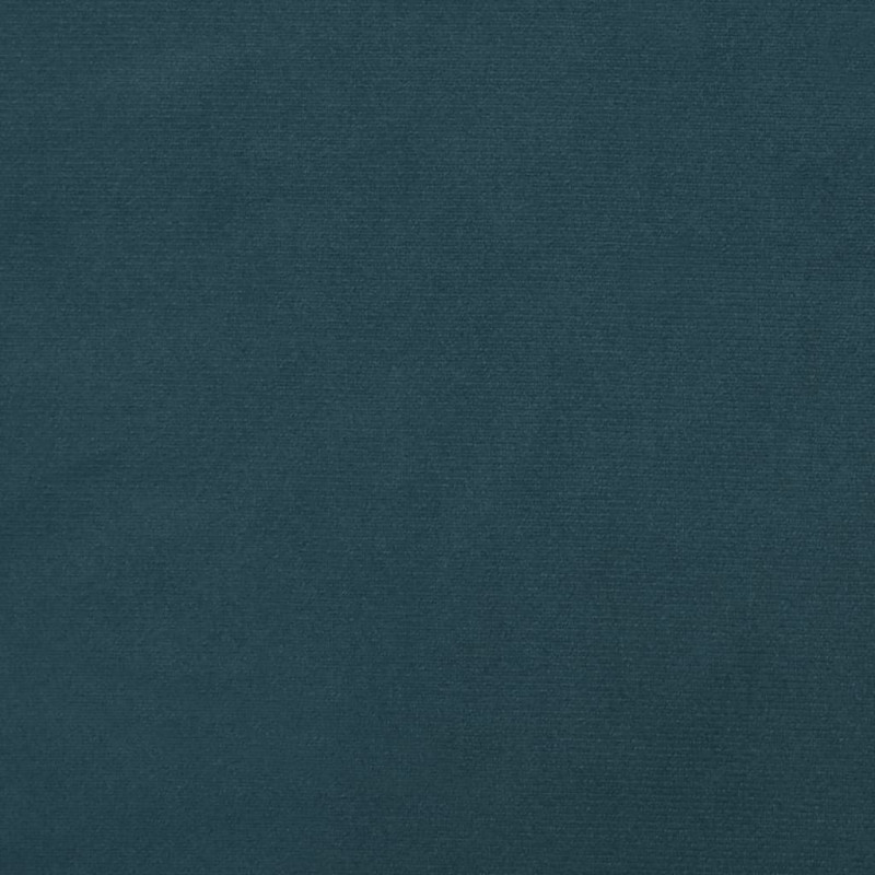 Produktbild för Fotpall blå 60x60x36 cm sammet