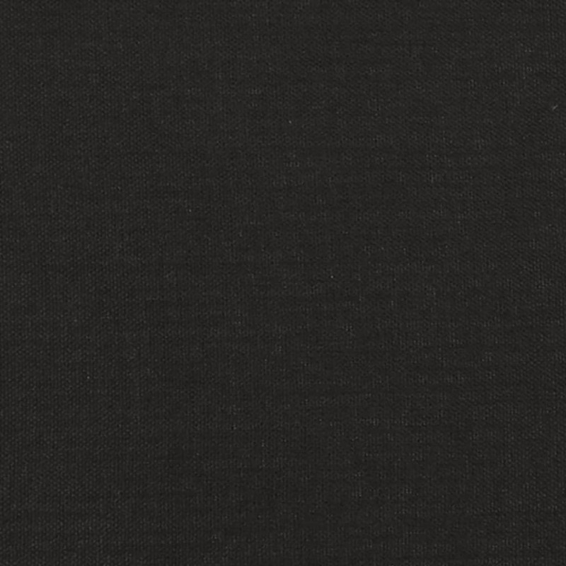 Produktbild för Fotpall svart 60x60x36 cm tyg och konstläder