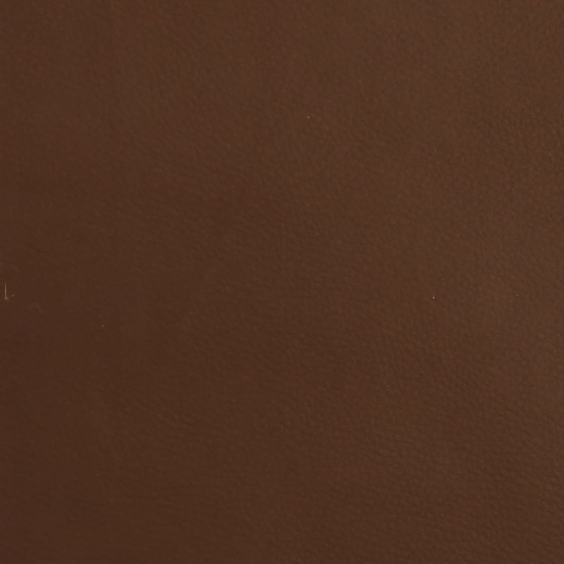Produktbild för Fotpall brun 45x29,5x36 cm glansig konstläder