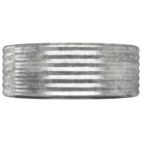 Produktbild för Odlingslåda galvaniserat stål 249x100x36 cm silver