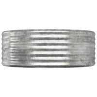 Miniatyr av produktbild för Odlingslåda pulverlackerat stål 507x100x36 cm silver