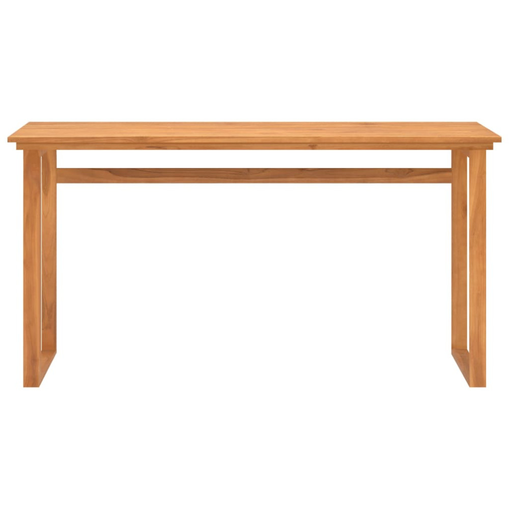 Produktbild för Skrivbord 120x45x75 cm massiv teak