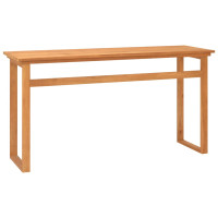 Produktbild för Skrivbord 120x45x75 cm massiv teak