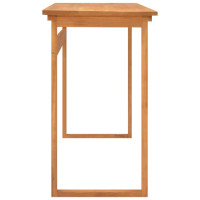 Produktbild för Skrivbord 120x45x75 cm massiv teak
