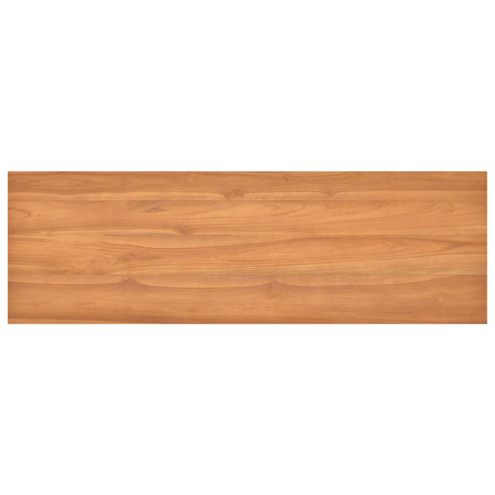 Produktbild för Skrivbord 120x45x75 cm massiv teak