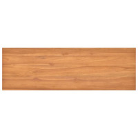 Produktbild för Skrivbord 120x45x75 cm massiv teak