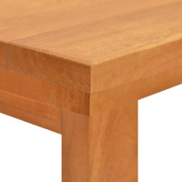 Produktbild för Skrivbord 120x45x75 cm massiv teak