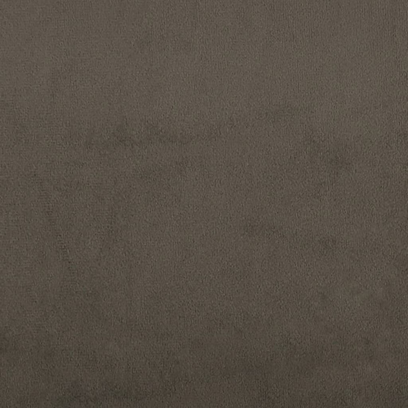 Produktbild för Fotpall mörkgrå 60x60x35 cm mikrofibertyg