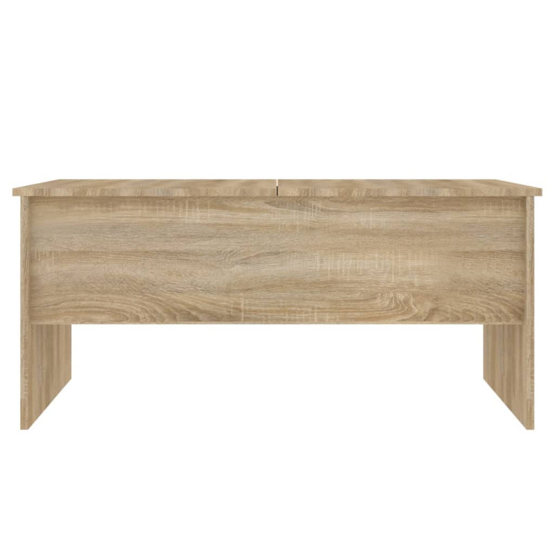 Produktbild för Soffbord sonoma-ek 102x50,5x46,5 cm konstruerat trä