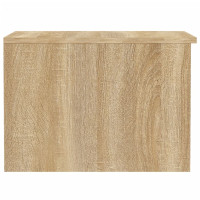 Produktbild för Soffbord sonoma-ek 50x50x36 cm konstruerat trä