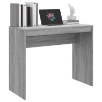 Miniatyr av produktbild för Skrivbord grå sonoma 90x40x72 cm konstruerat trä