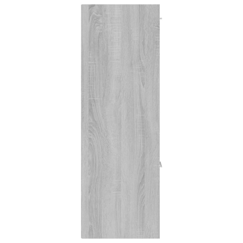 Produktbild för Förvaringsskåp grå sonoma 60x29,5x90 cm