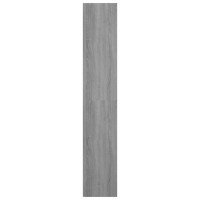 Produktbild för Bokhylla grå sonoma 36x30x171 cm konstruerat trä
