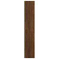 Produktbild för Bokhylla brun ek 36x30x171 cm konstruerat trä