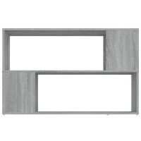 Produktbild för Bokhylla grå sonoma 100x24x63 cm konstruerat trä