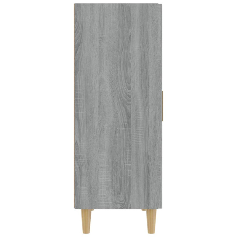 Produktbild för Skänk grå sonoma 70x34x90 cm konstruerat trä