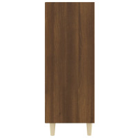 Miniatyr av produktbild för Skänk brun ek 69,5x32,5x90 cm konstruerat trä