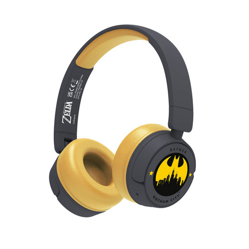 BATMAN Headphone On-Ear Junior Wireless 85dB/95dB Sharing Aux