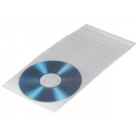 Miniatyr av produktbild för CD/DVD-Fodral HAMA 50/fp transparent
