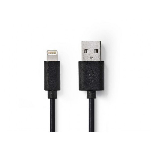 NEDIS Kabel NEDIS Lightning - USB A 1m svart