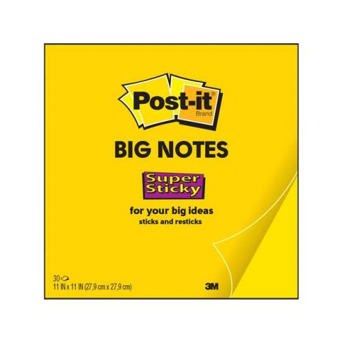 Post-it Notes POST-IT SS 279x279mm gul