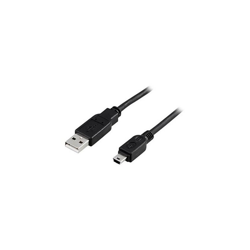 Produktbild för Kabel DELTACO USB - Mini USB 2m svart
