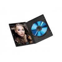 Miniatyr av produktbild för CD/DVD-Fodral HAMA 5/fp svart