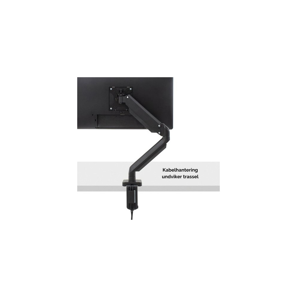 Produktbild för Monitorarm FELLOWES Platinum gas singel
