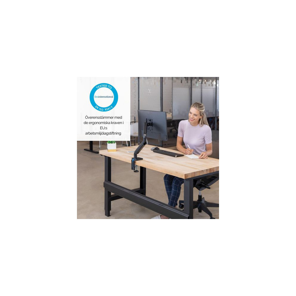 Produktbild för Monitorarm FELLOWES Platinum gas singel