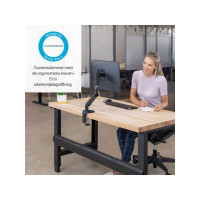 Produktbild för Monitorarm FELLOWES Platinum gas singel