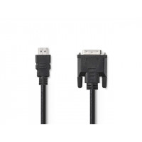 Miniatyr av produktbild för Kabel NEDIS HDMI ha - DVI ha 2m svart