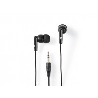 Produktbild för Hörlur NEDIS HPWD1000BK In-ear svart