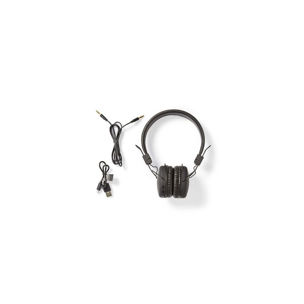 Produktbild för Headset NEDIS Trådlösa On-Ear BT