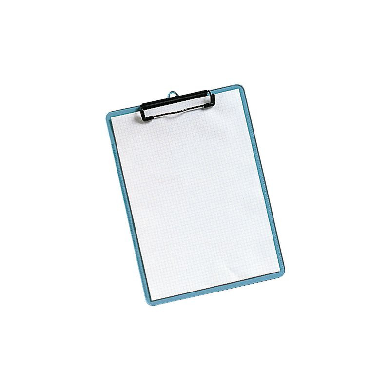 Produktbild för Skrivplatta A4 transparent blå