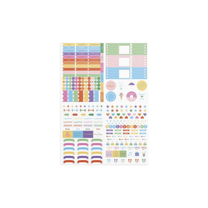 Produktbild för Stickersark Color explosion