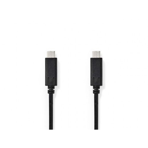 NEDIS Kabel NEDIS USB-C - USB-C 1m svart