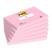 Miniatyr av produktbild för Notes POST-IT SS 76x127mm rosa 6/fp