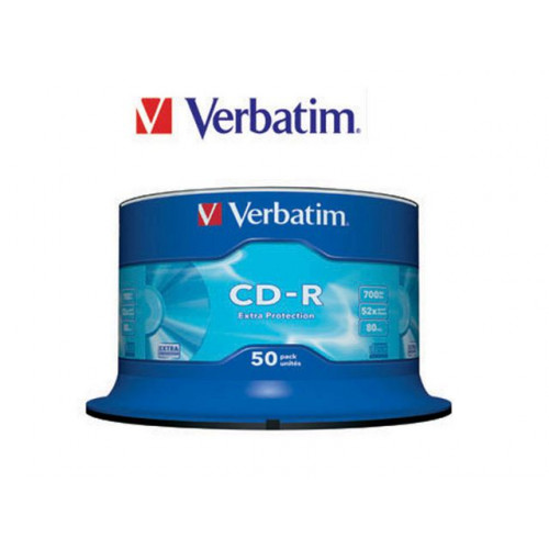 VERBATIM CD-R VERBATIM 700MB 50/FP