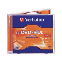 Produktbild för DVD+R VERBATIM 8,5GB Dual Layer 5/fp