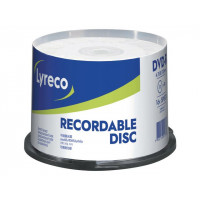 Miniatyr av produktbild för DVD-R LYRECO 4,7GB 50/fp